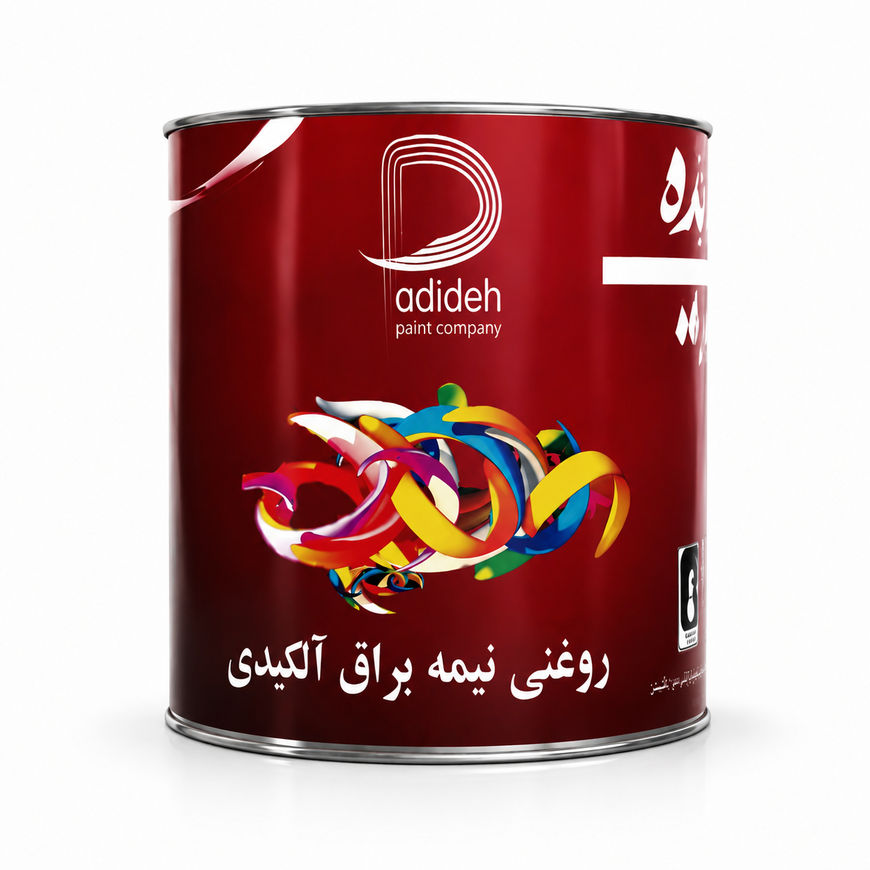 رنگ روغنی آبی نیمه براق پدیده گالن